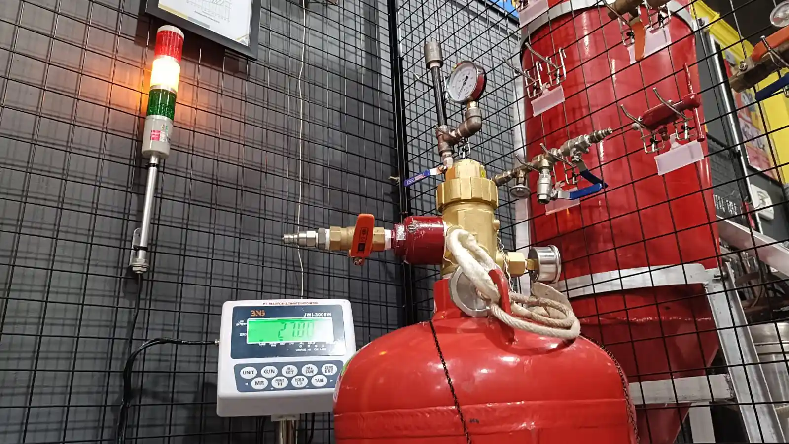 Workshop Refilling Station ReedFOX Clean Agent Gas Fire Suppression Systems FM200 HFC227ea FK5112 Inertgas